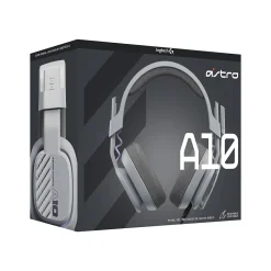 Best Logitech Astro Gaming A10 Gen 2 Stereo Headset, Gray (939-002069)