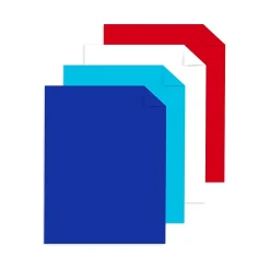 Card Stock*Astrobrights 65 lb. Cardstock Paper, 8.5" x 11", Patriotic Assortment, 100 Sheets/Ream (91644)