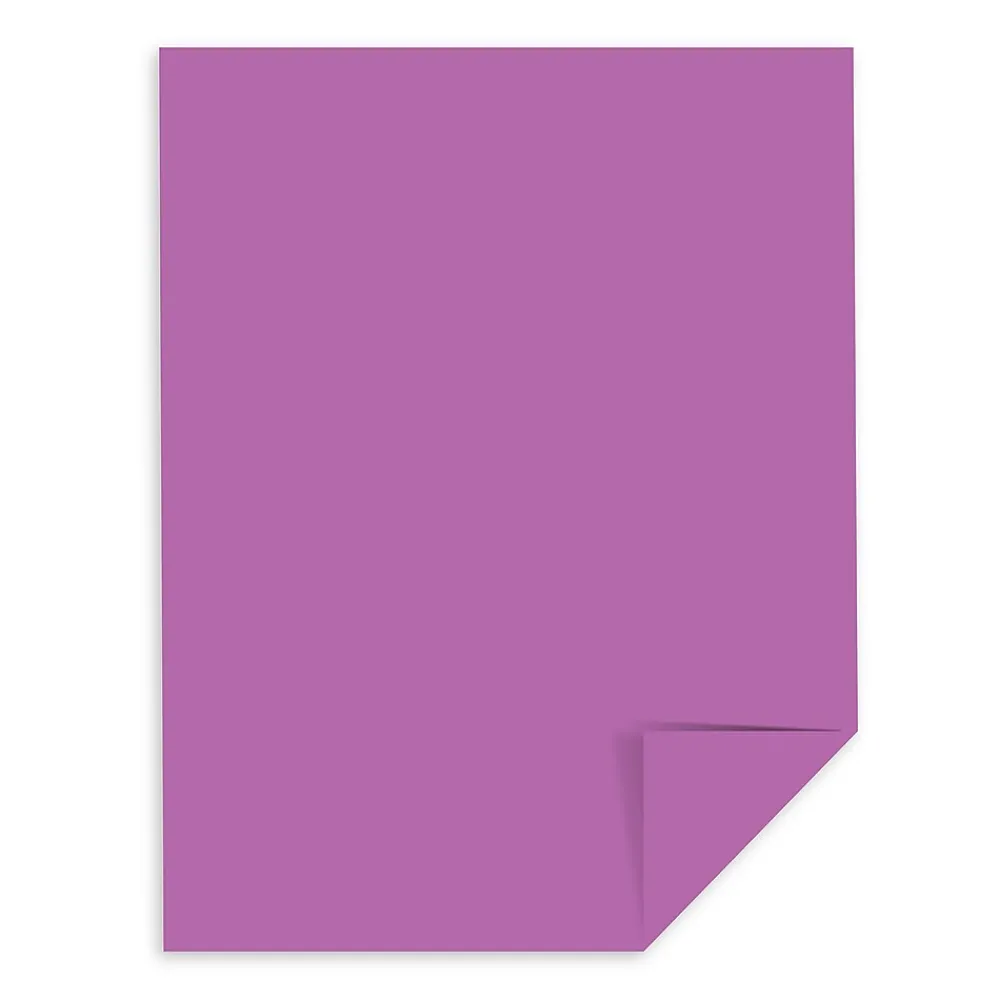Card Stock*Astrobrights 65 lb. Cardstock Paper, 8.5" x 11", Planetary Purple, 2,000 Sheets/Carton (22871CT)