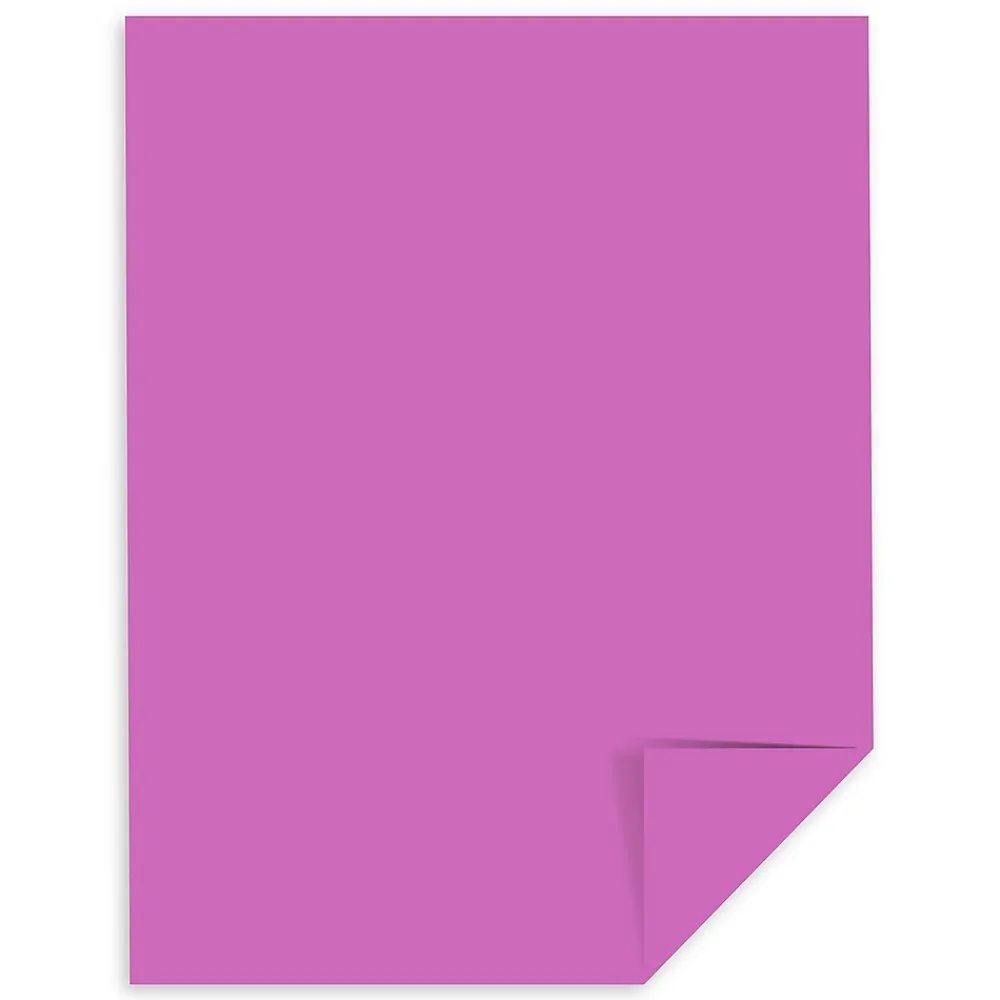 Multipurpose Paper*Astrobrights Colored Paper, 24 lbs., 8.5" x 11", , 500 Sheets/Ream (21946) Outrageous Orchid
