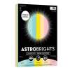 Card Stock*Astrobrights Punchy Pastels 65 lb. Cardstock Paper, 8.5" x 11", Punchy Pastel Assortment, 100 Sheets/Pack (91786)