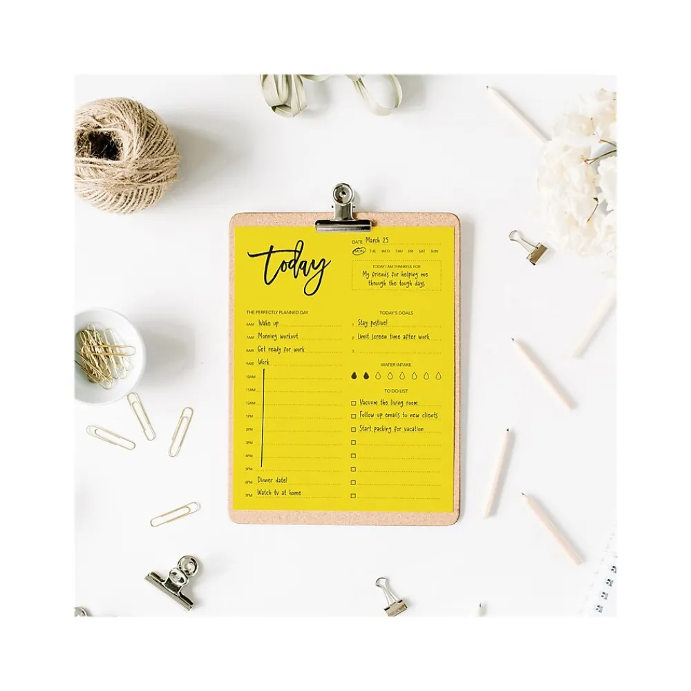 Large Quantity Paper*Astrobrights Punchy Pastels 8.5" x 11" Colored Paper, 24 lbs., Lively Lemon, 200 Sheets/Pack (91739)