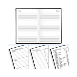 Journals|AT-A-GLANCE Fine Diary Pocket Hardcover 2025 Weekly and Monthly Diary, 2.75