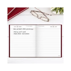 Journals|AT-A-GLANCE Standard Hardcover 2025 Daily Diary, 7.5