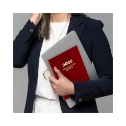Journals|AT-A-GLANCE Standard Hardcover 2025 Daily Diary, 7.5