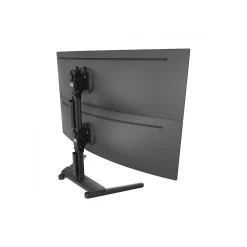 Online Atdec Adjustable Heavy Duty Dual Vertical Monitor Mount for Monitors Up to 55", Black (AWMS-2-BT75-FS-B)