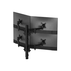 Sale Atdec Adjustable Quad-Arm Monitor Mount, Up to 30" Monitor, Black (AWMS-4-4675-H-B)