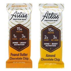 Atlas Gluten Free Chocolate Protein Bar, 1.9 oz., 10 Bars/Box 2/Box (600-02138)