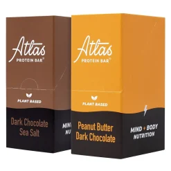 Atlas Gluten Free Chocolate Protein Bar, 1.6 oz., 5 Bars/Box 2/Box (600-02139)
