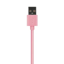 PVC Charge and Sync Lightning Cable, 10 ft., Pink, (PVLC10-PNK)<AT&T Clearance