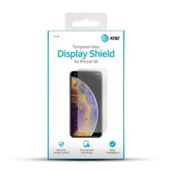 AT&T Tempered Glass Screen Protector for iPhone XR, (TG-IXR)