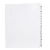 Dividers|Avery Allstate Pre-Printed 126-150 Paper Divider, White, Set (01706)