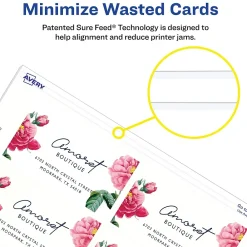 Business Cards*Avery Clean Edge Business Cards, 2