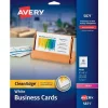 Business Cards*Avery Clean Edge Business Cards, 2" x 3 1/2", Matte White, 200 Per Pack (5871)