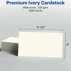 Business Cards*Avery Clean Edge Business Cards, 3.5