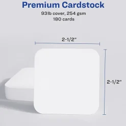 Business Cards*Avery Clean EdgeBusiness Cards, 2.5