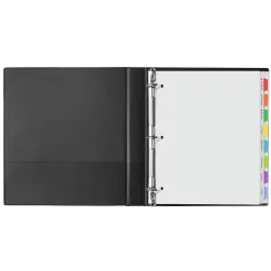 Dividers|Avery Clear Easy View Plastic Dividers, 8 Tabs, Multicolor (16741)