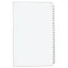Dividers|Avery Collated Preprinted Dividers, 25-Tabs, White, Set (01434)
