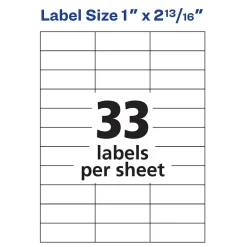 New Avery Copier Address Labels, 1