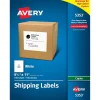 Online Avery Copier Shipping Labels, 8-1/2" x 11", White, 100 Labels/Box (5353)