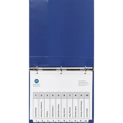 Dividers|Avery Customizable Table of Contents Divider, 10-Tab, White, 3/Pack (11077)