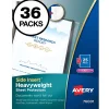 Sheet Protectors|Avery Diamond Clear Side Insert Sheet Protectors, Heavyweight, 900/Carton (76001)