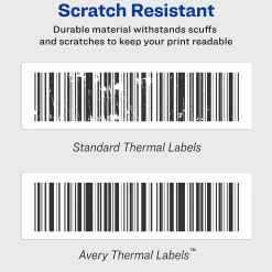 Labels|Avery Direct Thermal Roll Multipurpose Labels, 1-1/8