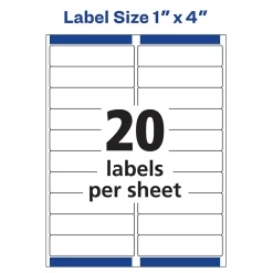 Discount Avery Easy Peel Inkjet Address Labels, 1