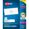 Hot Avery Easy Peel Laser Address Labels, 1" x 4", White, 2,000 Labels/Box (5161)