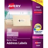 Clearance Avery Easy Peel Laser Address Labels, 1" x 2-5/8", Clear, 1,500 Labels/Box (5660)