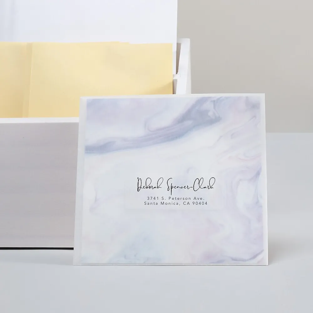 Best Avery Easy Peel Laser Address Labels, 1" x 2-5/8", Clear, 750 Labels/Pack (5630)