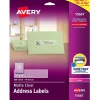 Discount Avery Easy Peel Laser Address Labels, 1" x 4", Clear, 200 Labels/Pack (15661)