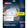 Best Avery Easy Peel Laser Shipping Labels, 2" x 4", Glossy White, 100 Labels/Pack (6527)