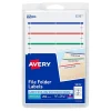Labels|Avery Easy Peel Laser/Inkjet File Folder Labels, 2/3" x 3-7/16", Assorted Colors, 252 Labels/Pack (5235)