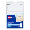 Labels|Avery Easy Peel Laser/Inkjet File Folder Labels, 2/3" x 3-7/16", White, 252 Labels/Pack (5230)