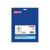Discount Avery Easy Peel Laser/Inkjet Address Labels, 1" x 2 5/8", White with Metallic Gold Borders, 300 Labels/Pack (6540)