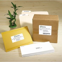 New Avery EcoFriendly Laser/Inkjet Return Address Labels, 1/2