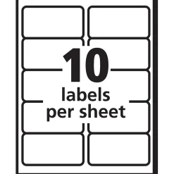 Avery EcoFriendly Laser/Inkjet Shipping Labels, 2