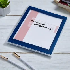 Pocket Folders|Avery Flexi-View 6-Pocket Presentation Folder, Navy Blue (47696)