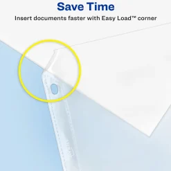 Sheet Protectors|Avery Heavyweight Sheet Protectors, 8-1/2" x 11", Diamond Clear, Acid-Free, 200/Box (74400)