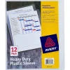 Sheet Protectors|Avery Heavyweight Sheet Protectors, 8.5" x 11", Clear, 12/Pack (72611)