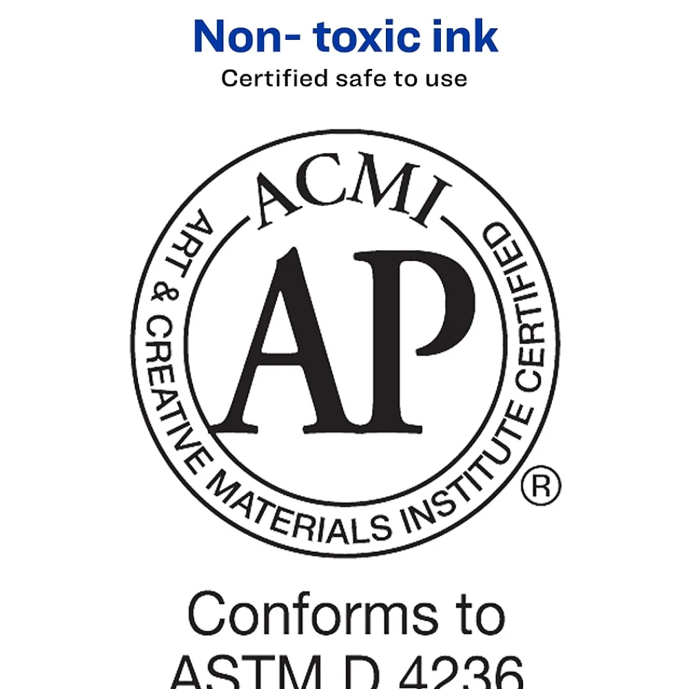 Highlighters|Avery Hi-Liter Desk Style Highlighters, Chisel Tip, Blue, Dozen (24016)