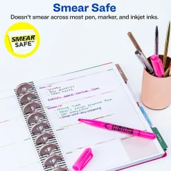 Highlighters|HI-LITER Avery Stick Highlighters, Chisel, Pink, Dozen (23592)