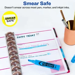 Highlighters|HI-LITER Avery Tank Highlighters, Chisel Tip, Blue, Dozen (07746)