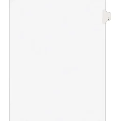 Dividers|Avery Individual Legal Dividers, Letter Size, Tab C, White (01403)