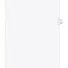 Dividers|Avery Individual Numeric Paper Dividers, #8, White, 25 Sets/Pack (11918)