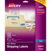 Online Avery Inkjet Full Sheet Labels, 8 1/2" x 11", Clear, 10 Labels/Pack (18665)