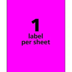 Best Avery Laser Shipping Labels, 8-1/2