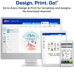 Labels|Avery Laser/Inkjet Multipurpose Labels, 1