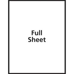 Labels|Avery Laser/Inkjet Multipurpose Printable Sticker Project Paper, 8.5